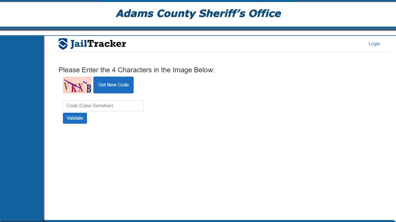 Welcome to the Adams County Sheriff's Office